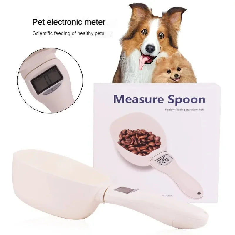 Dimensions de la cuillère balance pour croquettes : 23 × 9,5 cm