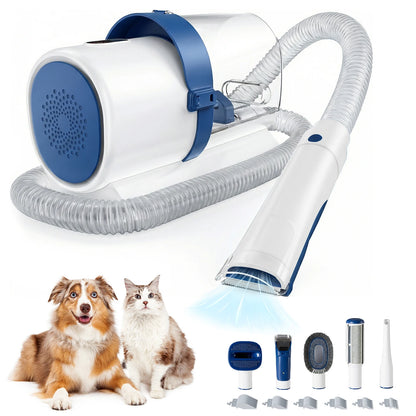 5-in-1 Pet Grooming Vacuum Kit for Dogs & Cats