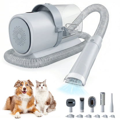 5-in-1 Pet Grooming Vacuum Kit for Dogs & Cats